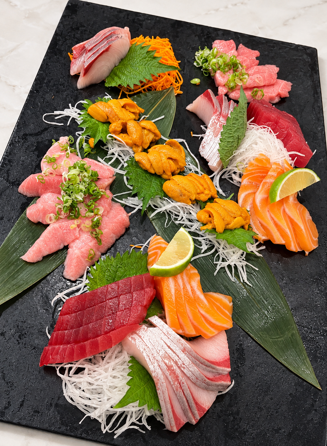 Plateau de sashimis Caviar Nubo